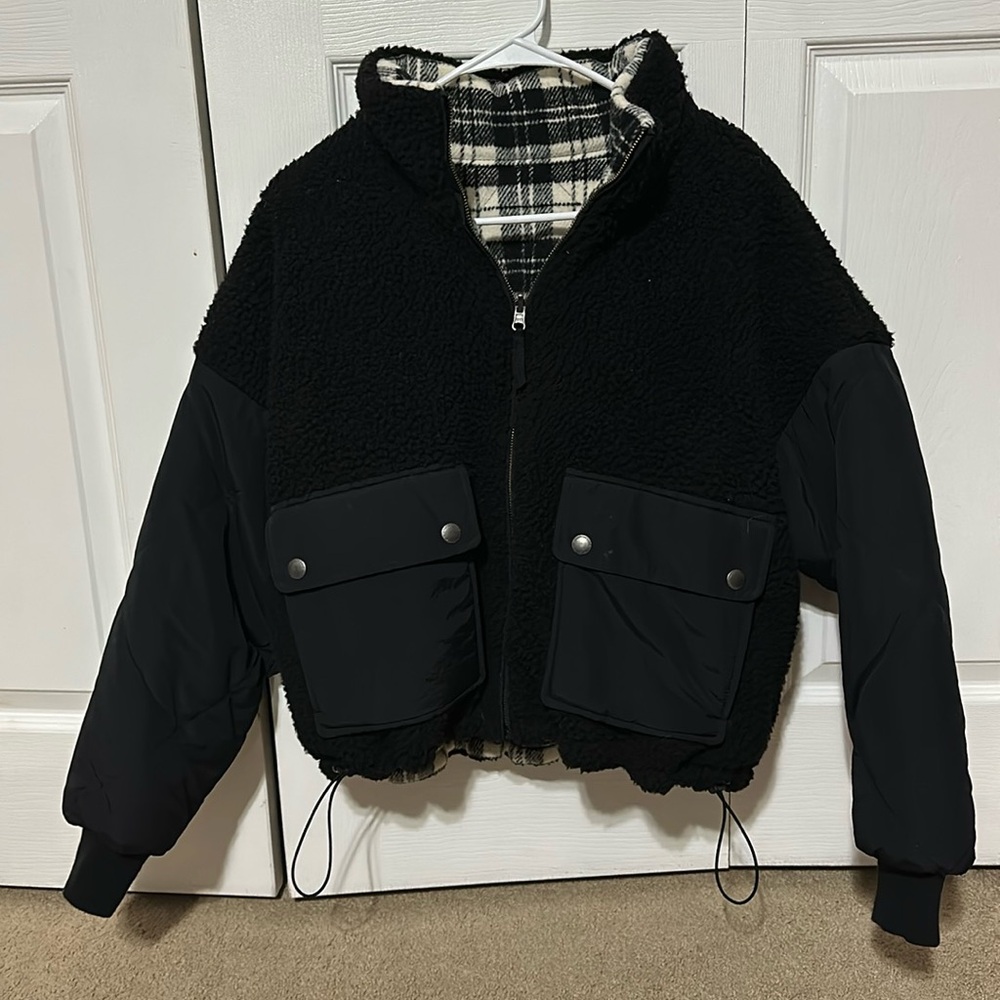 American Eagle Reversible Coat